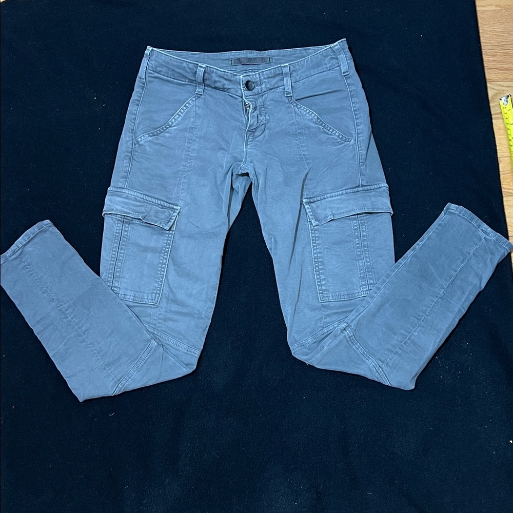 J Brand Women's Slate Cargo Jeans